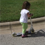 060625-RCRidingHerRazorScooter